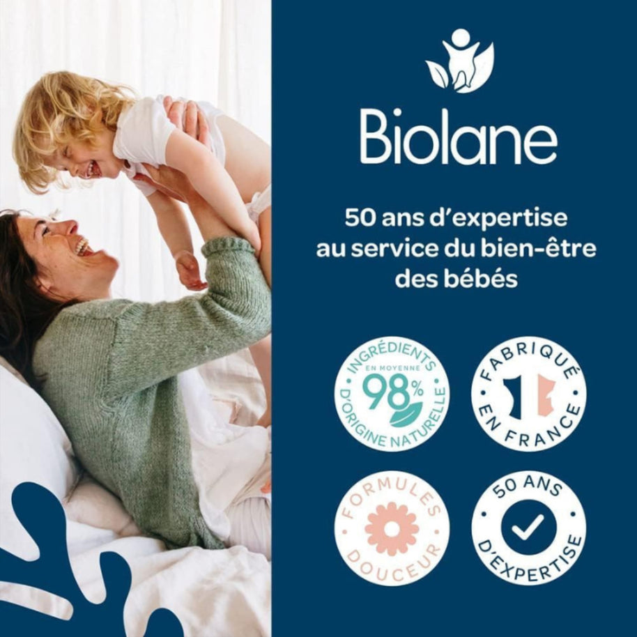 BIOLANE – Topilane AD Crème Émolliente Visage 50ml – Peaux Très Sèches et à Tendance Atopique