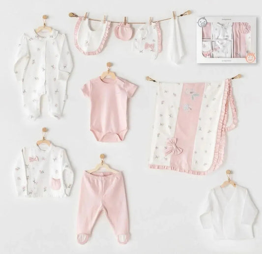 Andywawa pack naissance 10 piece 100% cotton