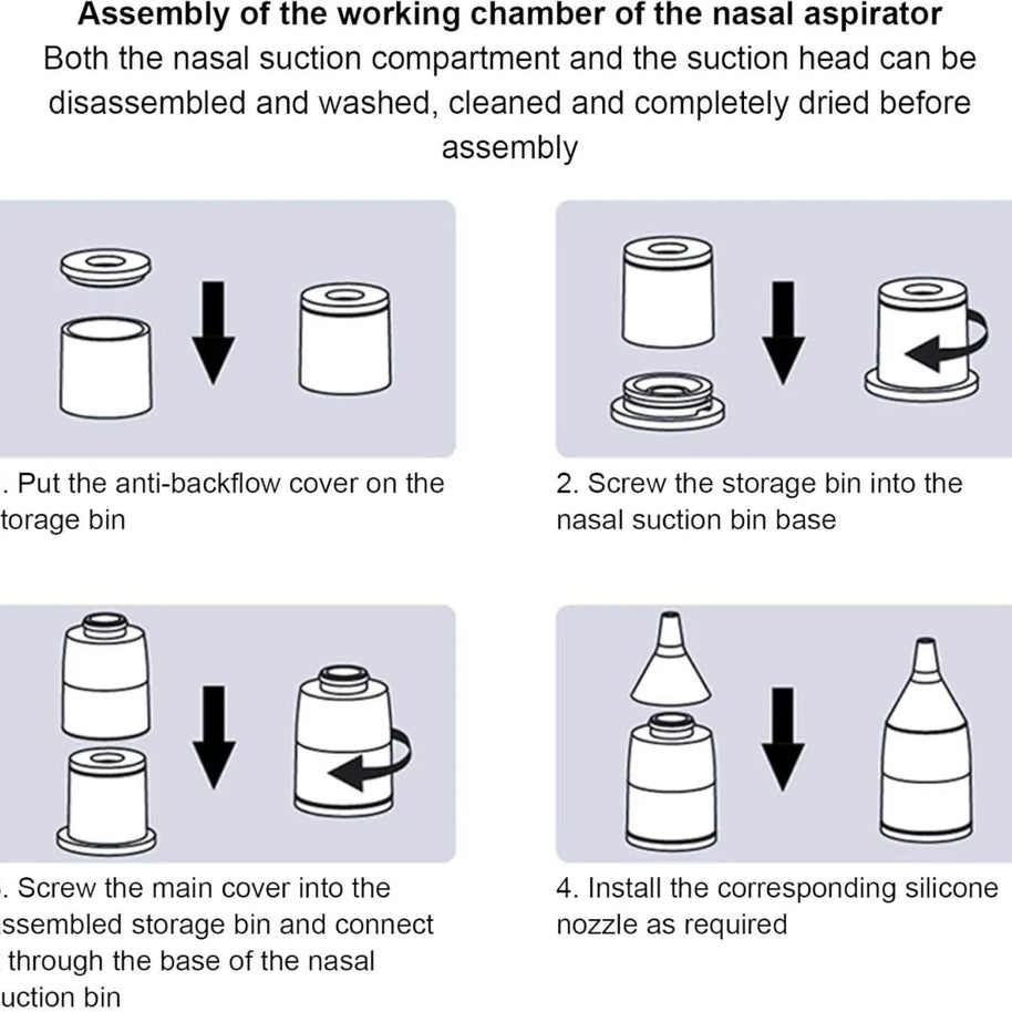 Aspirateur nasal électrique pour bébé