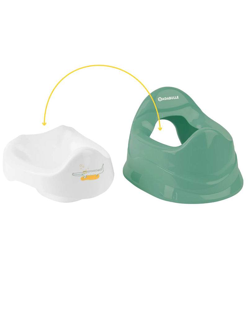 Badabulle Pot d'apprentissage avec cuvette amovible - Badabulle - Pots et Réducteurs pour bébé Maroc -www.babyboss.ma