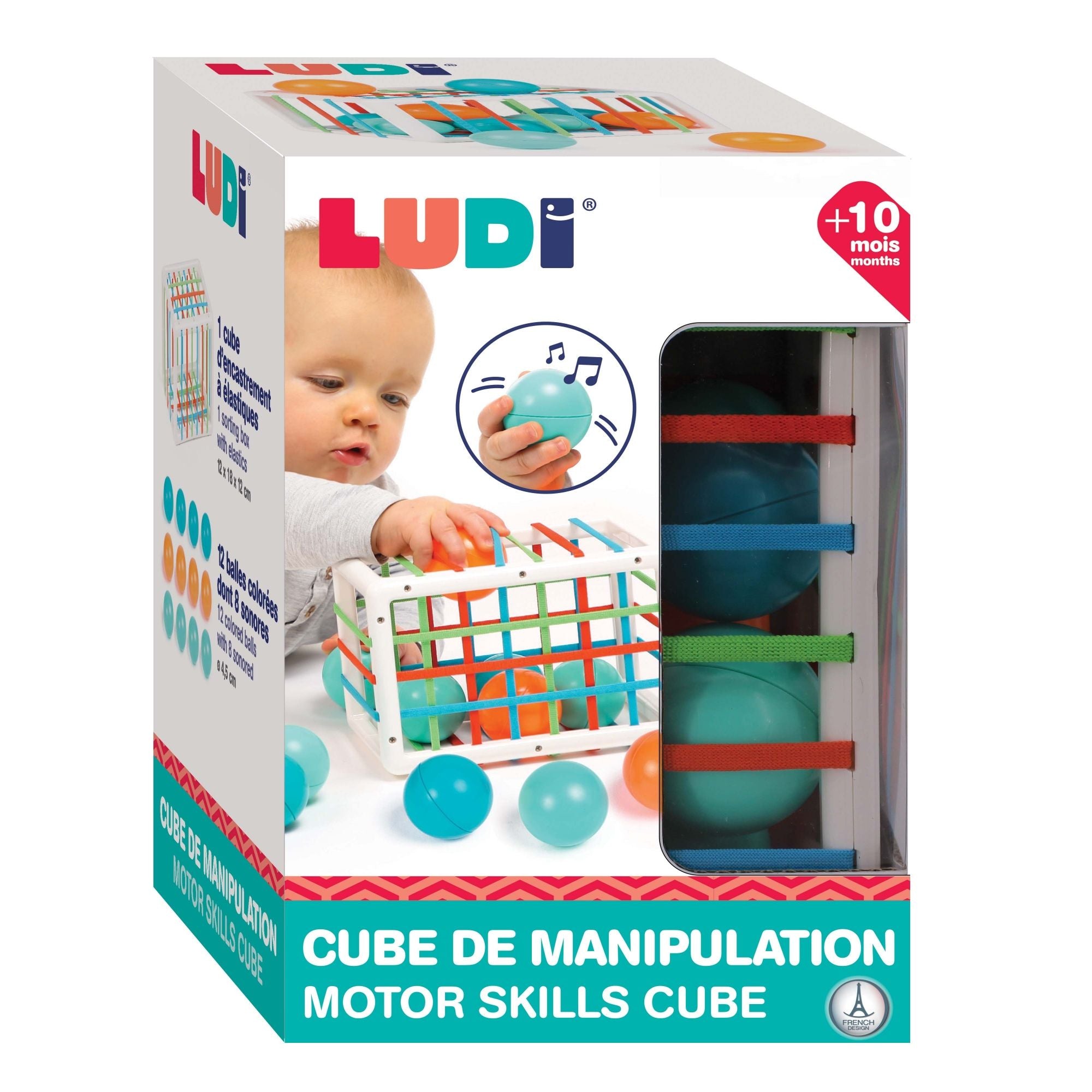 Cube de manipulation - Ludi