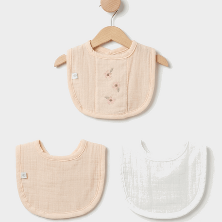 Bavoir bébé saumon