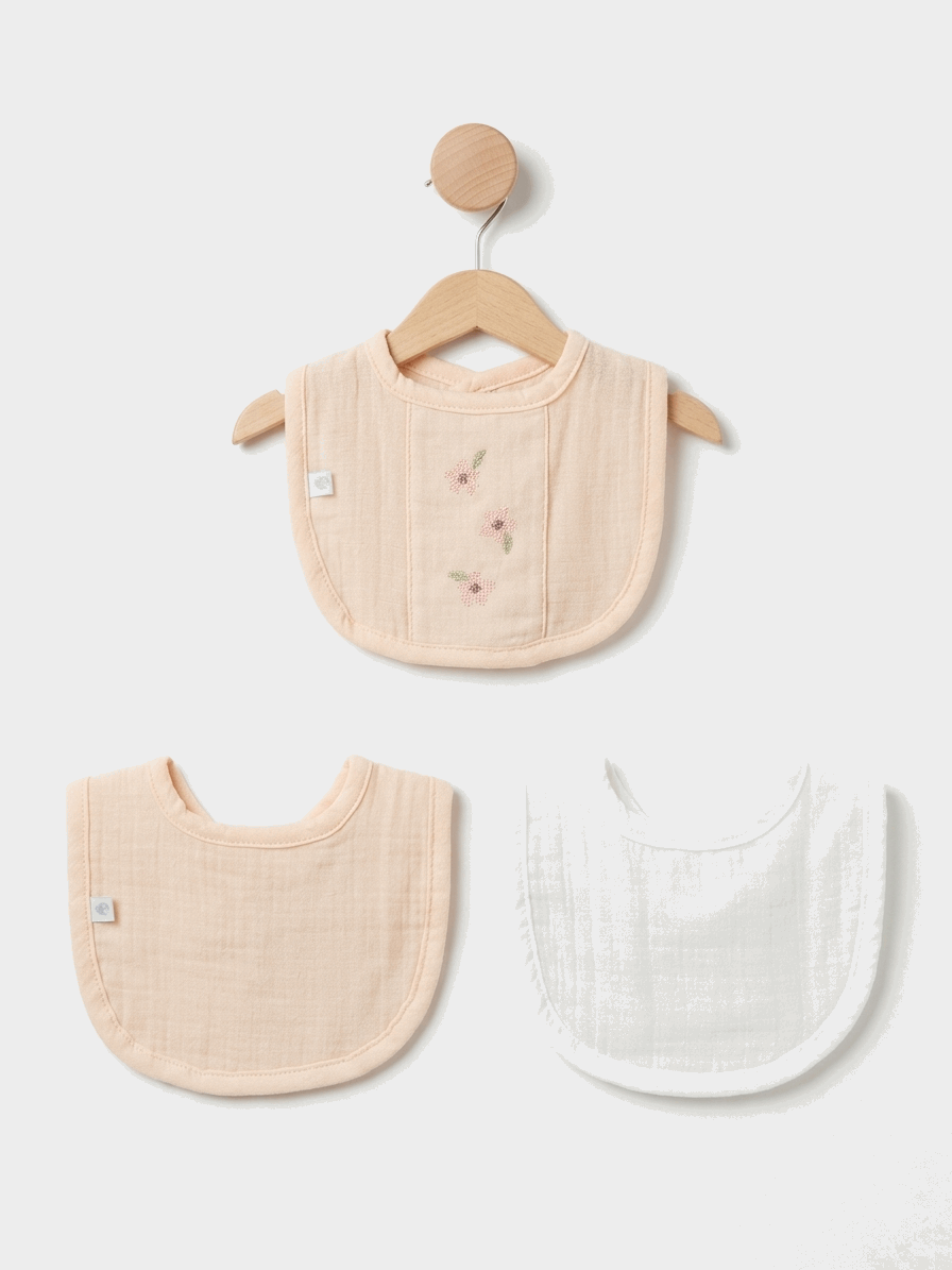 Bavoir bébé saumon