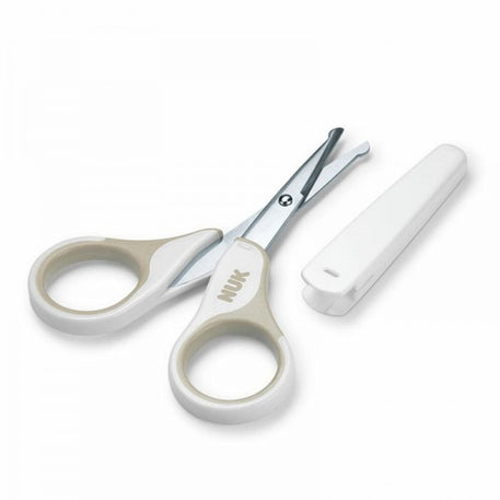 Scissors with case NUK - beige