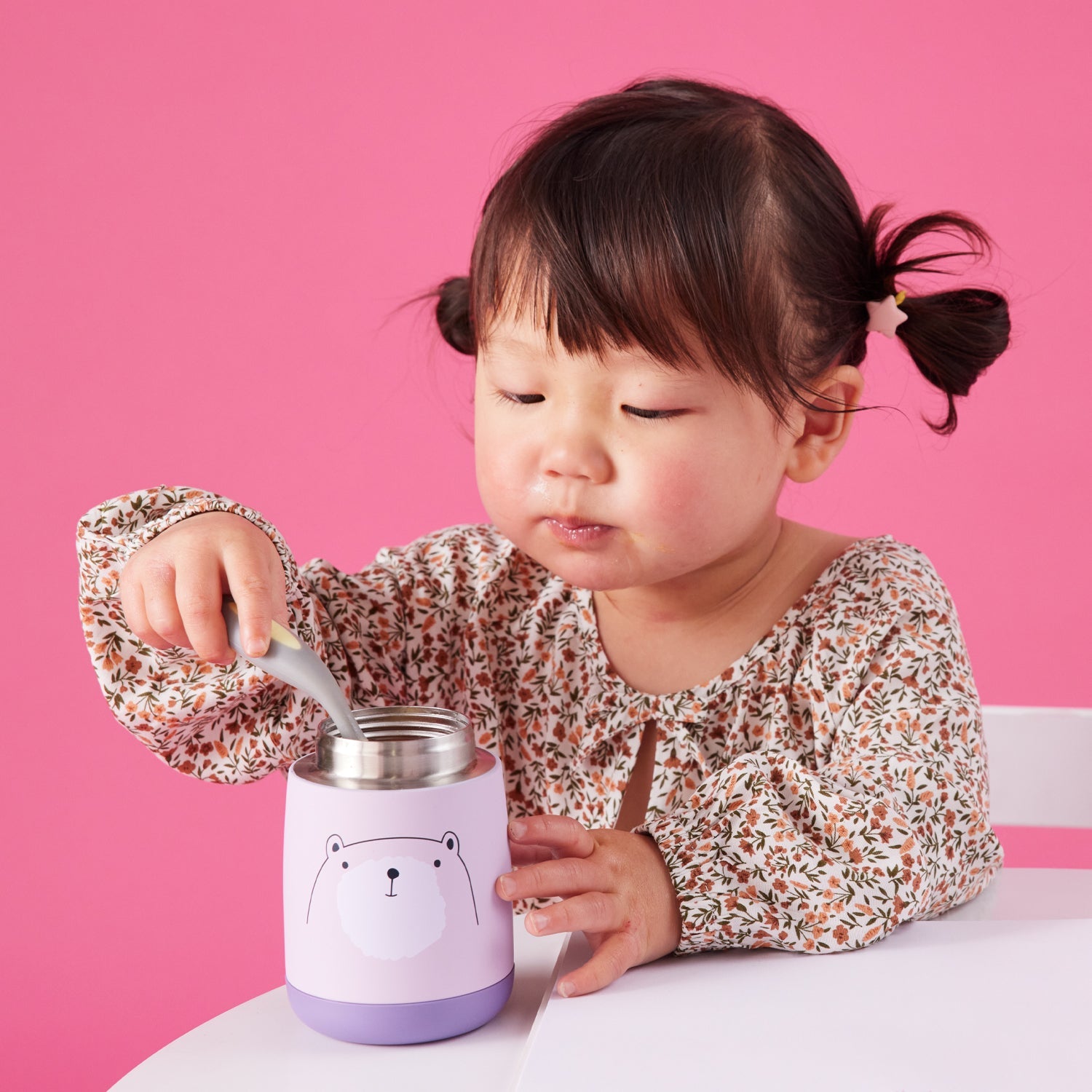 Mini Thermos Alimentaire Isotherme b.box - friendly fox - bear hugs - b.box - Insulated food jar pour bébé Maroc -www.babyboss.ma