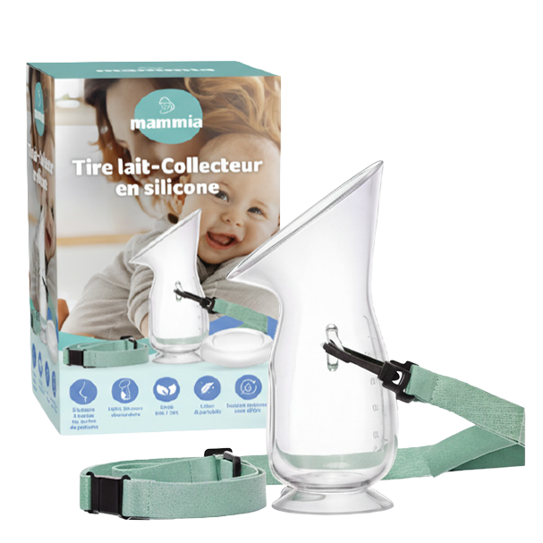 Mammia-Tire-lait-Collecteur-en-silicone-2 - Babyboss.ma -bebe-maroc