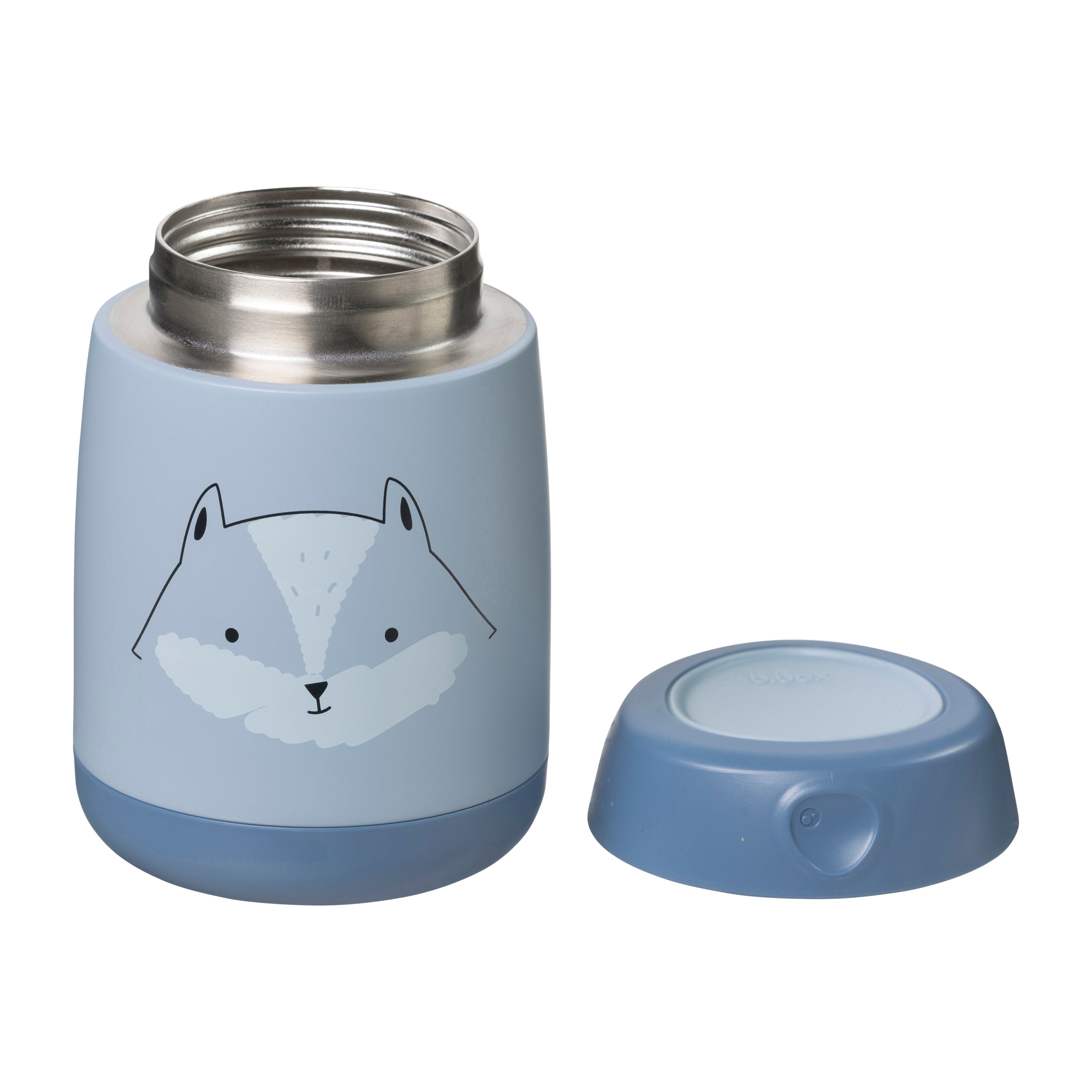 Mini Thermos Alimentaire Isotherme b.box - friendly fox - b.box - Insulated food jar pour bébé Maroc -www.babyboss.ma
