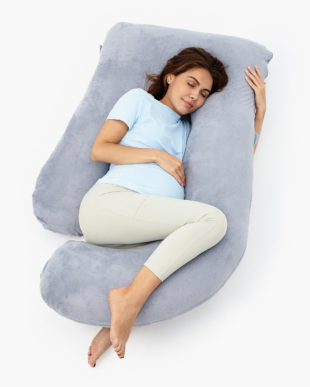 MomcozyUShapedPregnancyPillow_2 - Babyboss.ma -bebe-maroc
