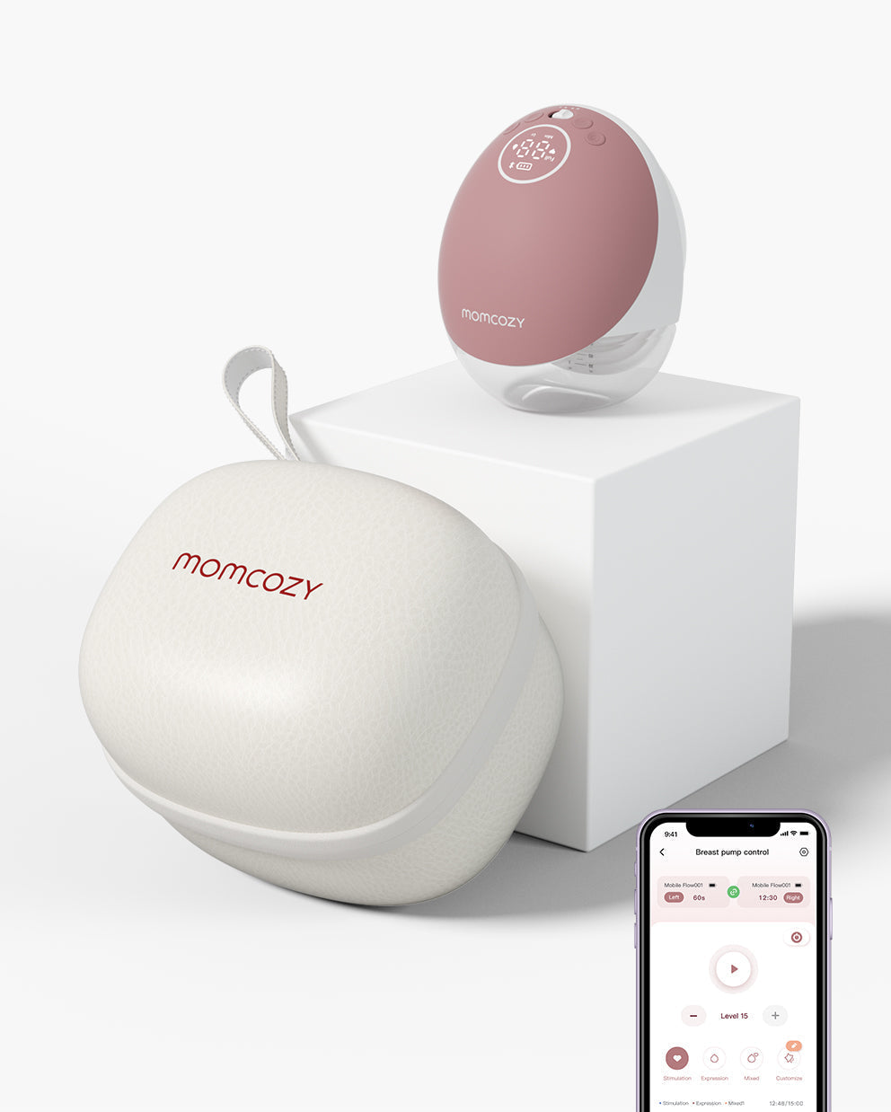 Momcozy_Moblie_Flow_Breast_Pump_9_e14c1ede-33f1-4f66-975a-21d7b93d2fce - Babyboss.ma -bebe-maroc