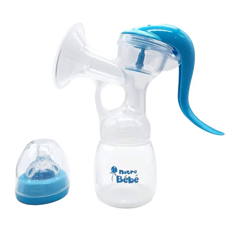 Notre Bébé Tire-lait Manuel Réglable - Bleu - Notre bébé - Tire-Lait Manuels pour bébé Maroc -www.babyboss.ma