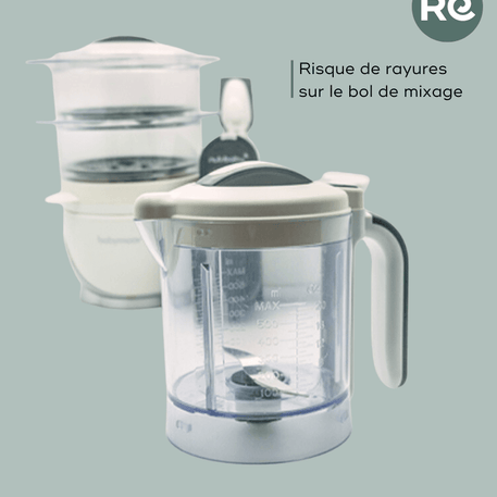 Nutribaby(+) - Robot culinaire multifonctions - Babymoov - REPAS pour bébé Maroc -www.babyboss.ma