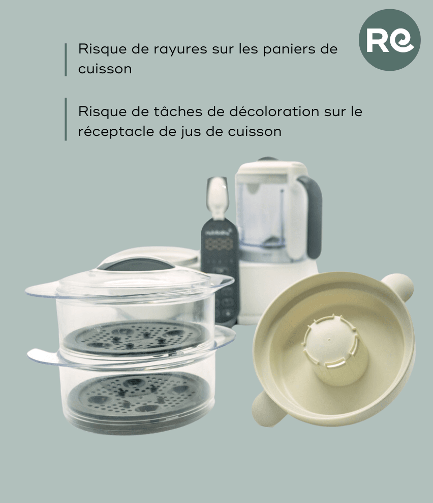 Nutribaby(+) - Robot culinaire multifonctions - Babymoov - REPAS pour bébé Maroc -www.babyboss.ma