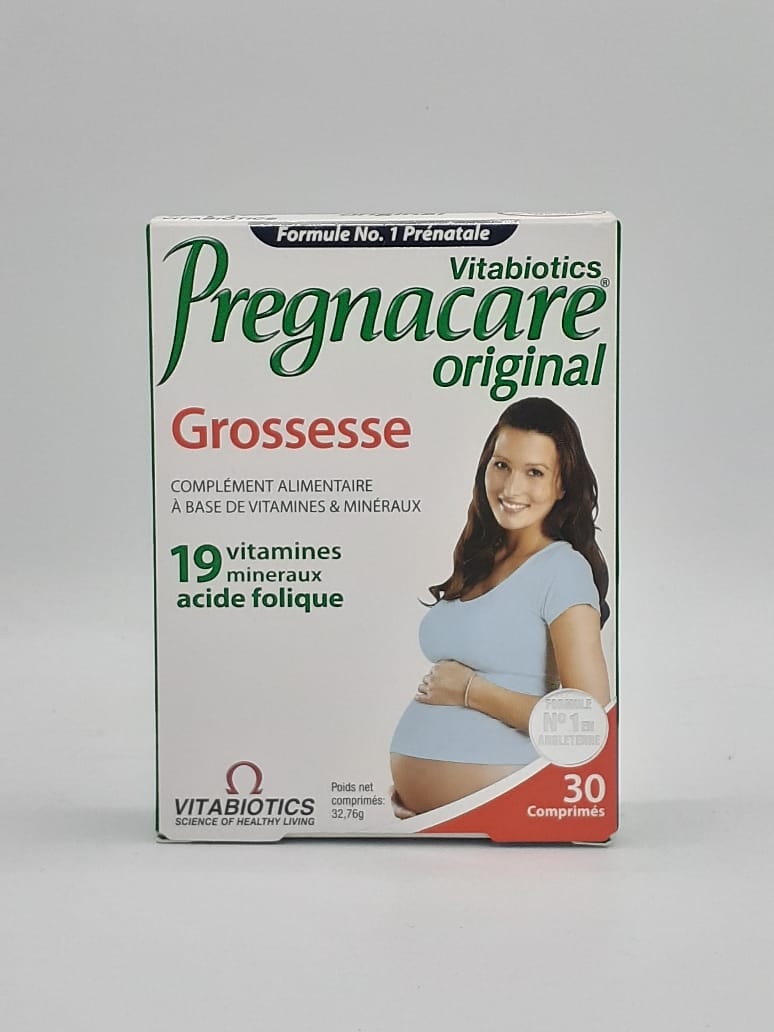 Pregnacare Original grossesse – 30 Comprimés