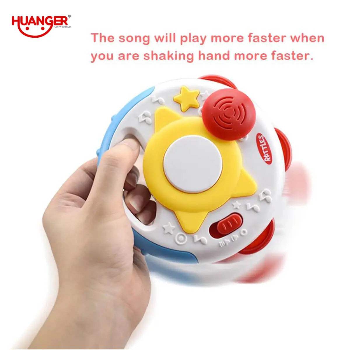 HUANGER - Volant sonore - Huanger - pour bébé Maroc -www.babyboss.ma