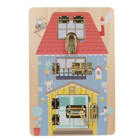 Eurekakids - Lock Game En Bois - Eurekakids - Jouets Montessori pour bébé Maroc -www.babyboss.ma