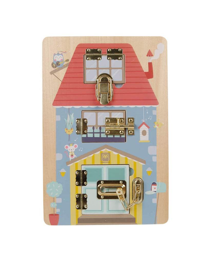 Eurekakids - Lock Game En Bois - Eurekakids - Jouets Montessori pour bébé Maroc -www.babyboss.ma