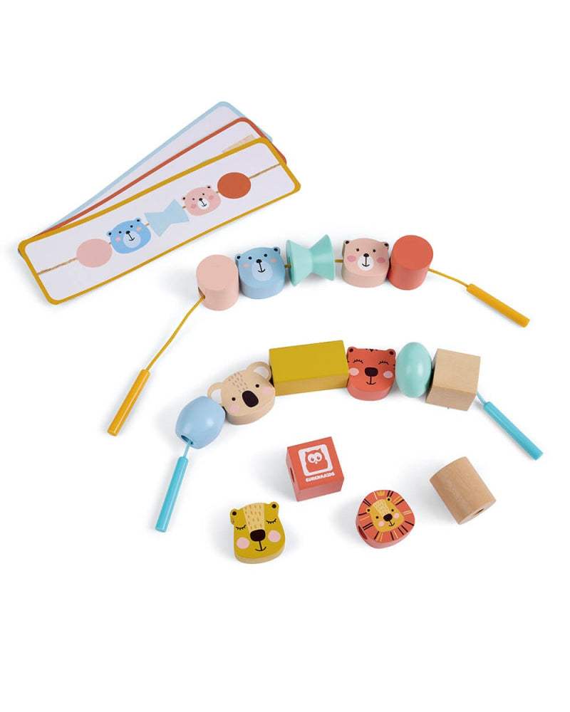 Eurekakids - Lacing Game 18M+ - Eurekakids - Jouets Montessori pour bébé Maroc -www.babyboss.ma