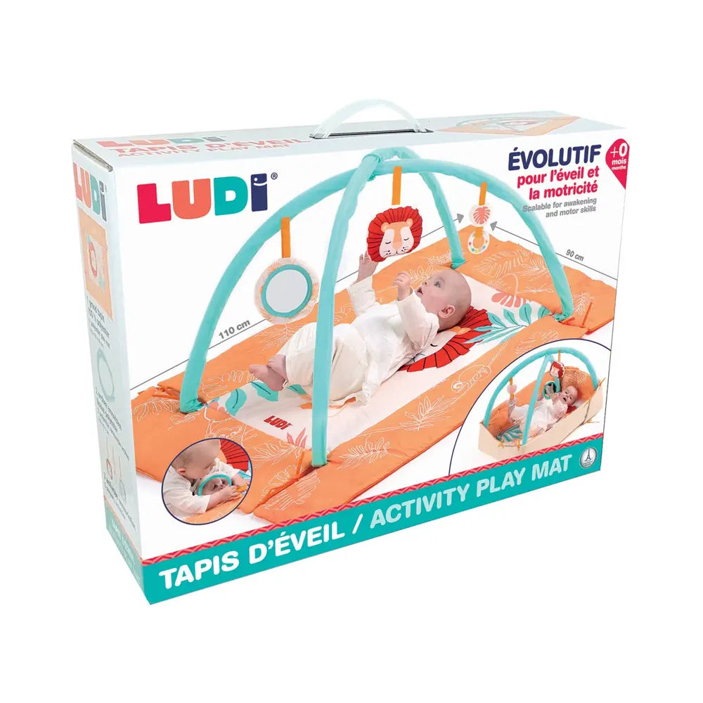 Ludi Tapis d'Éveil Lion - 0M+