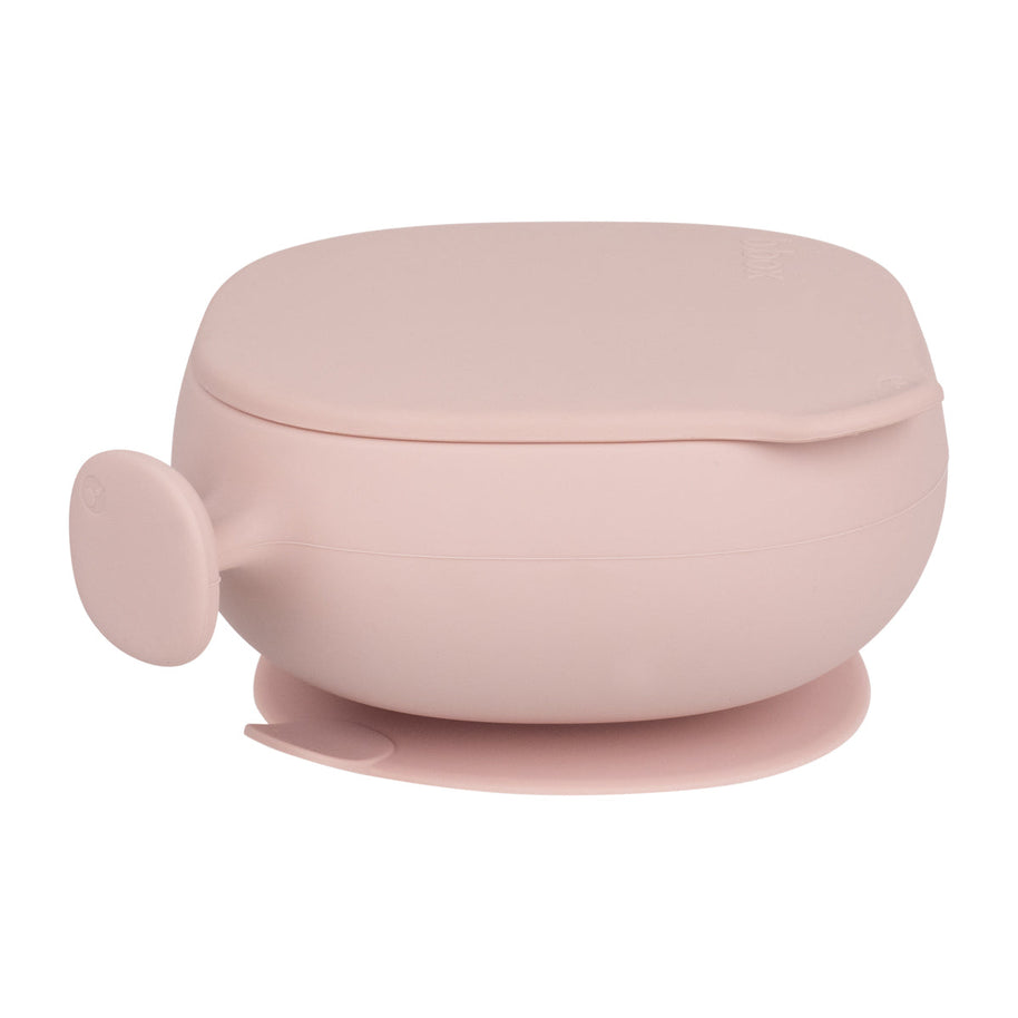 Bol en Silicone avec Couvercle et Ventouse b.box - blush - b.box - Bowls pour bébé Maroc -www.babyboss.ma