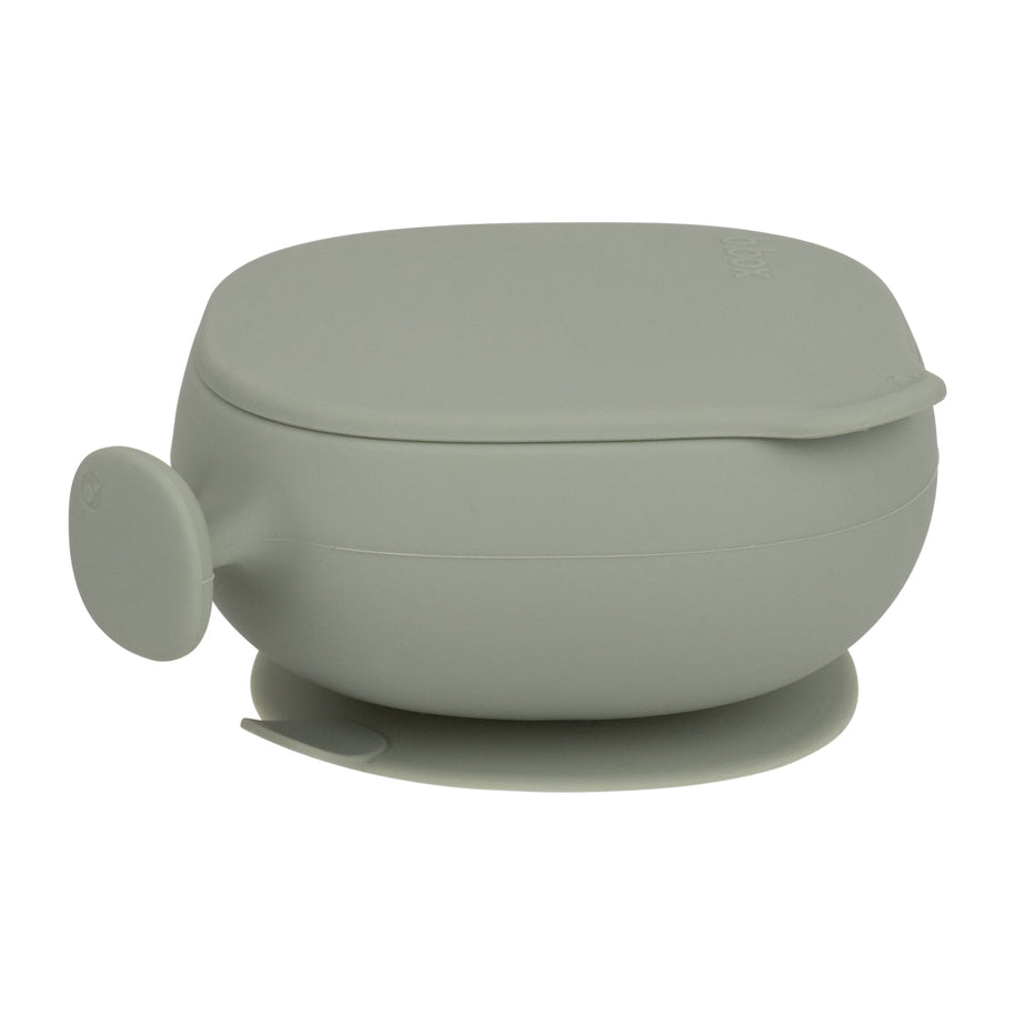 Bol en Silicone avec Couvercle et Ventouse b.box - sage - b.box - Bowls pour bébé Maroc -www.babyboss.ma