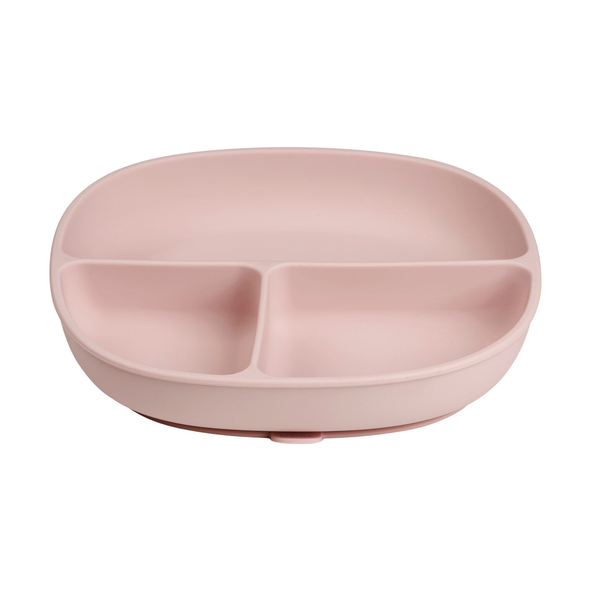 Assiette en Silicone Compartimentée + Couvercle - blush - b.box - Silicone Plate & Lid pour bébé Maroc -www.babyboss.ma