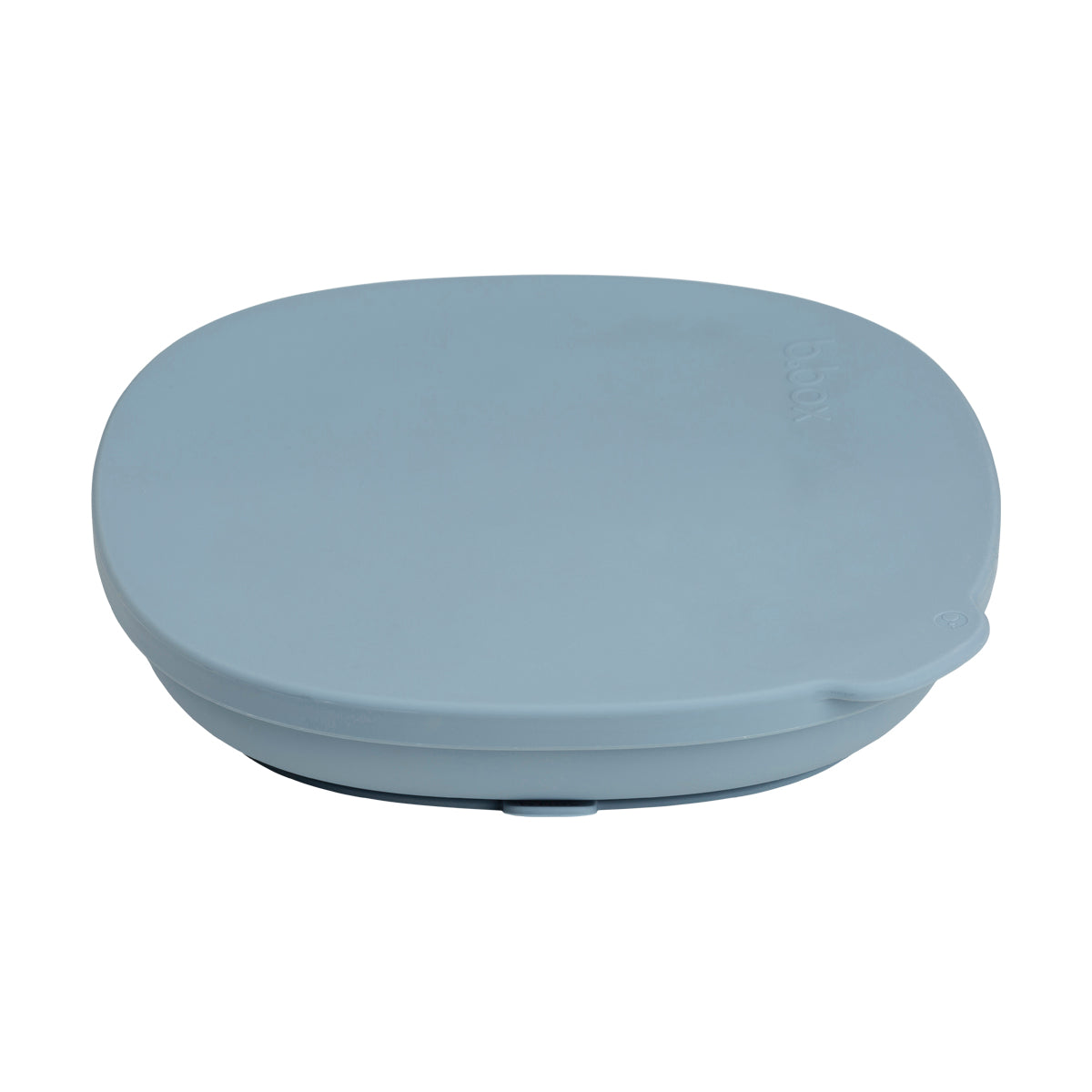 Assiette en Silicone Compartimentée + Couvercle - ocean - b.box - Silicone Plate & Lid pour bébé Maroc -www.babyboss.ma