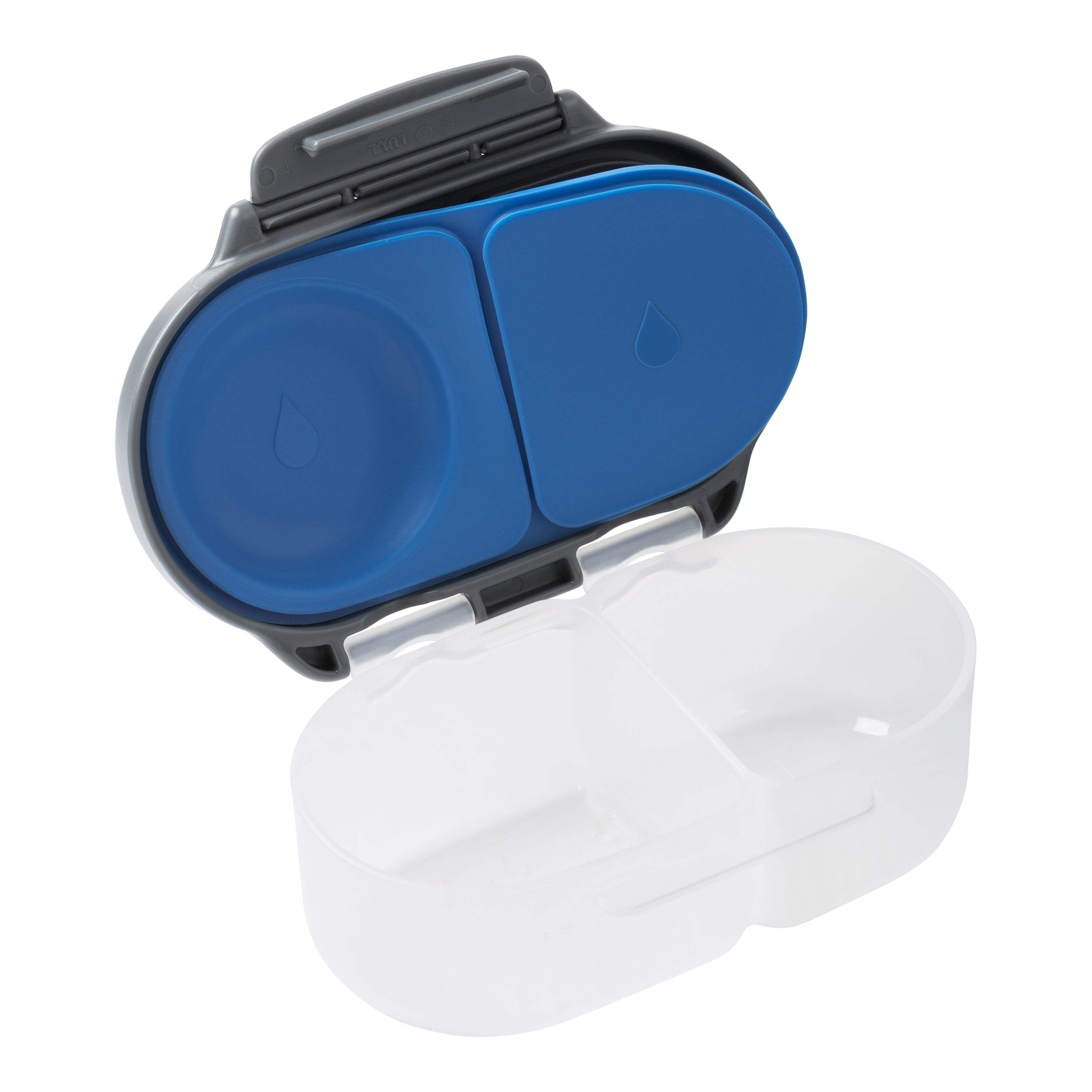 Snackbox B.box - Blue Slate - BBOX USA - pour bébé Maroc -www.babyboss.ma