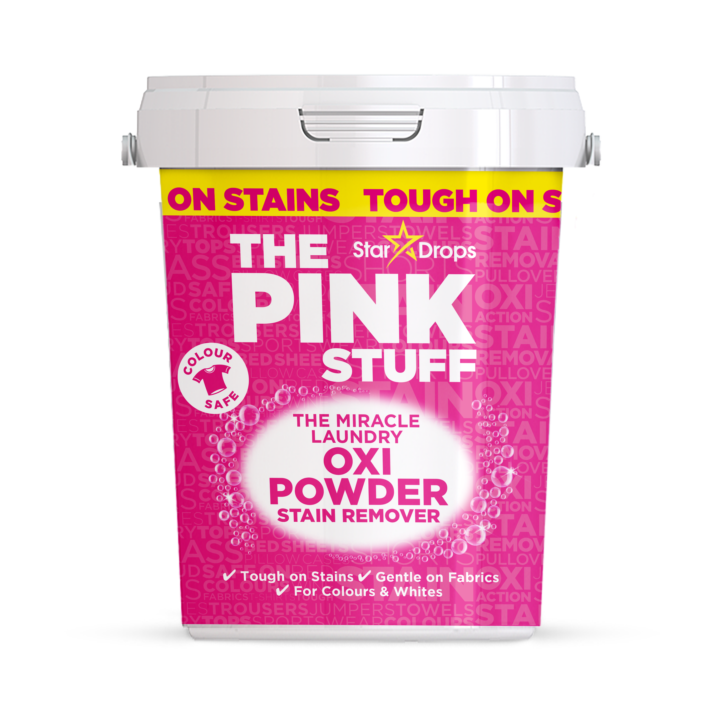 The Pink Stuff – Détachant en Poudre Oxi Miracle pour Linge Couleurs 1 kg - The Pink Stuff - pour bébé Maroc -www.babyboss.ma