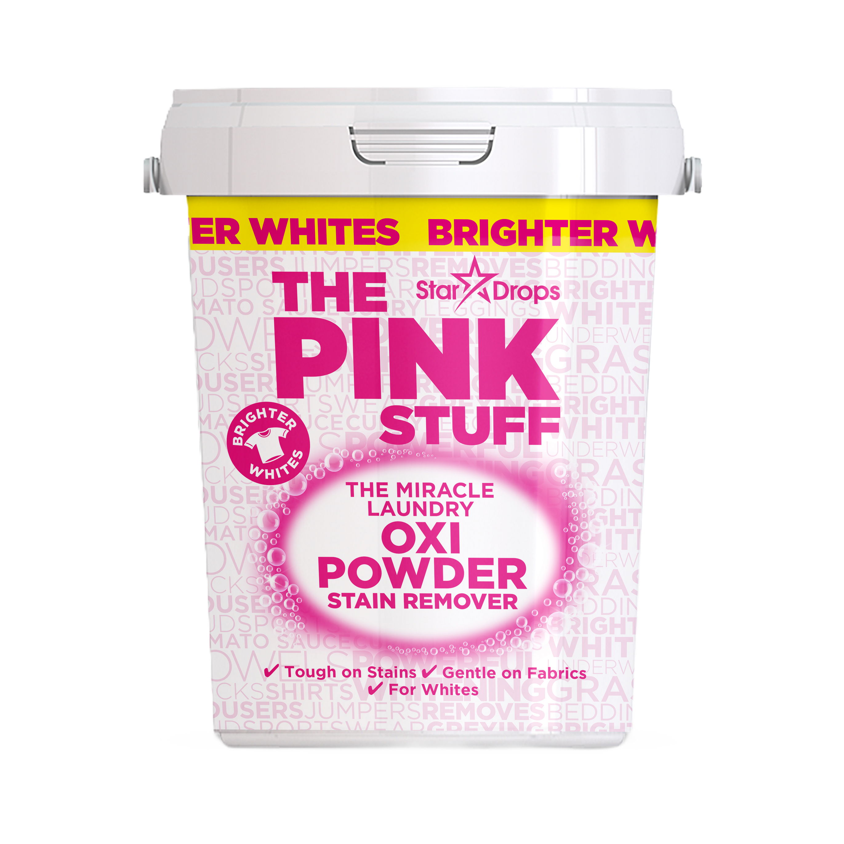 The Pink Stuff – Détachant en Poudre Oxi Miracle pour Linge Blanc 1 kg - The Pink Stuff - pour bébé Maroc -www.babyboss.ma
