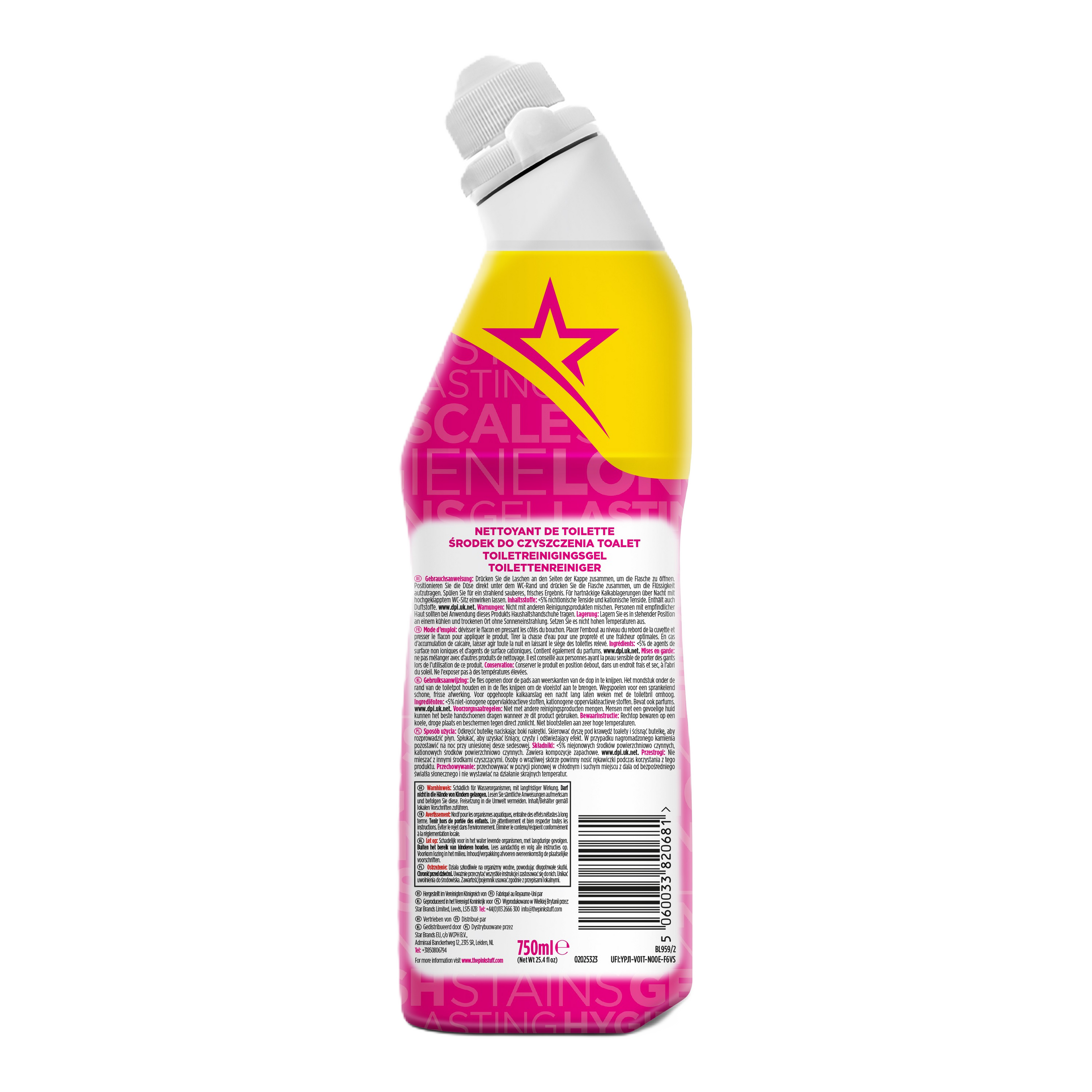 The Pink Stuff Nettoyant Toilettes Miracle 750 ml - The Pink Stuff - pour bébé Maroc -www.babyboss.ma