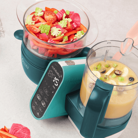 Nutribaby(+) - Robot culinaire multifonctions - Babymoov - REPAS pour bébé Maroc -www.babyboss.ma
