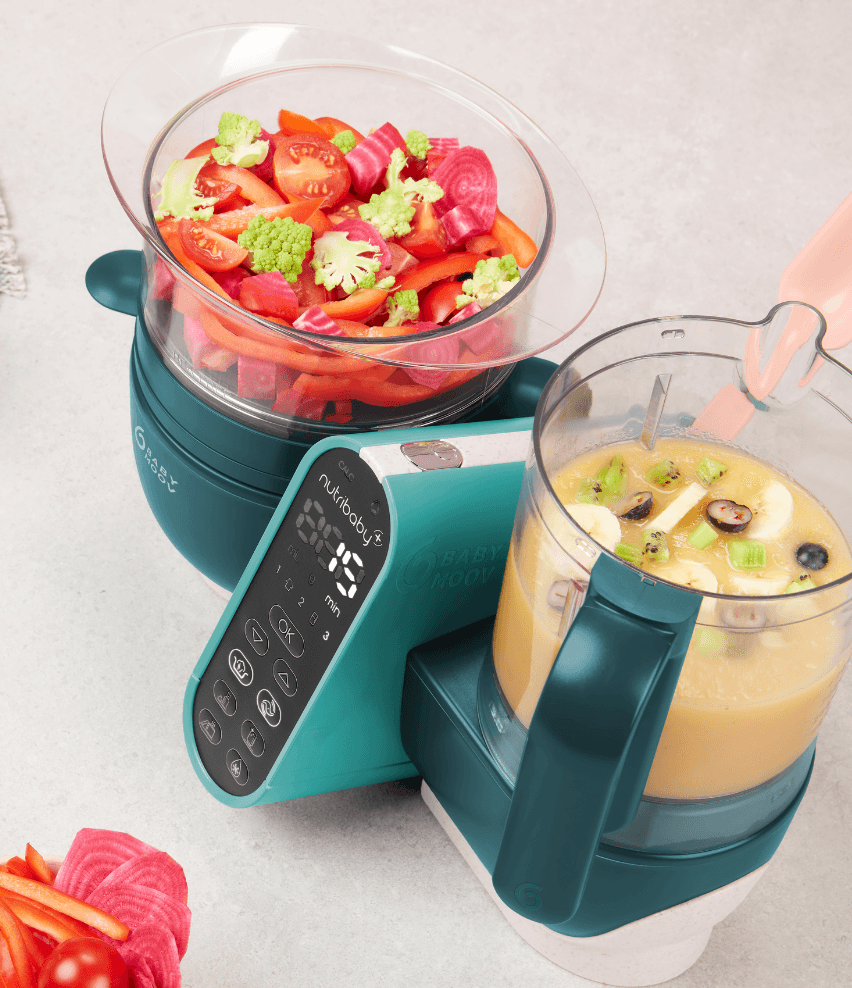Nutribaby(+) - Robot culinaire multifonctions - Babymoov - REPAS pour bébé Maroc -www.babyboss.ma
