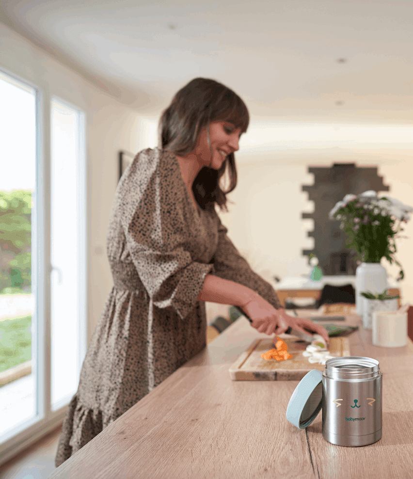 Contenant Isotherme Inox - EAT'S ISY - Babymoov - REPAS pour bébé Maroc -www.babyboss.ma