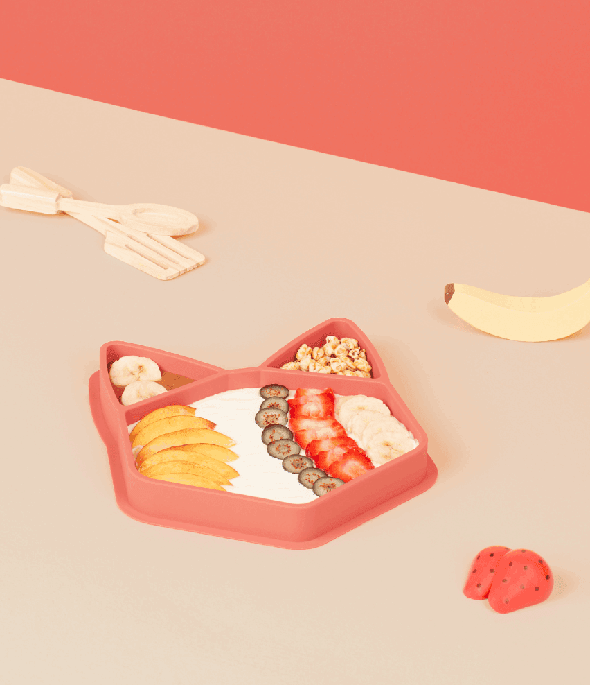 Assiette ISY en silicone - Babymoov - REPAS pour bébé Maroc -www.babyboss.ma