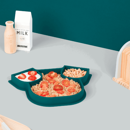 Assiette ISY en silicone - Babymoov - REPAS pour bébé Maroc -www.babyboss.ma