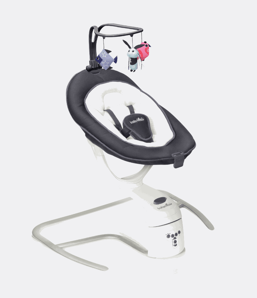 Swoon Motion Balancelle électrique - Assise rotative 360° - Babymoov - CONFORT pour bébé Maroc -www.babyboss.ma