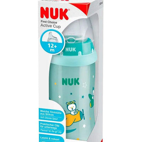 Active Cup 300ml NUK 12M+ - Vert - NUK - Tasses pour bébé Maroc -www.babyboss.ma