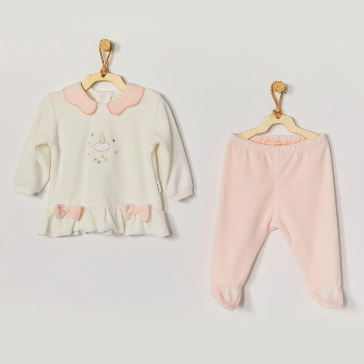 Andy WaWa – Velvet Pijama Set 2pcs - Babyboss.ma - Andy Wawa - pour bébé maroc