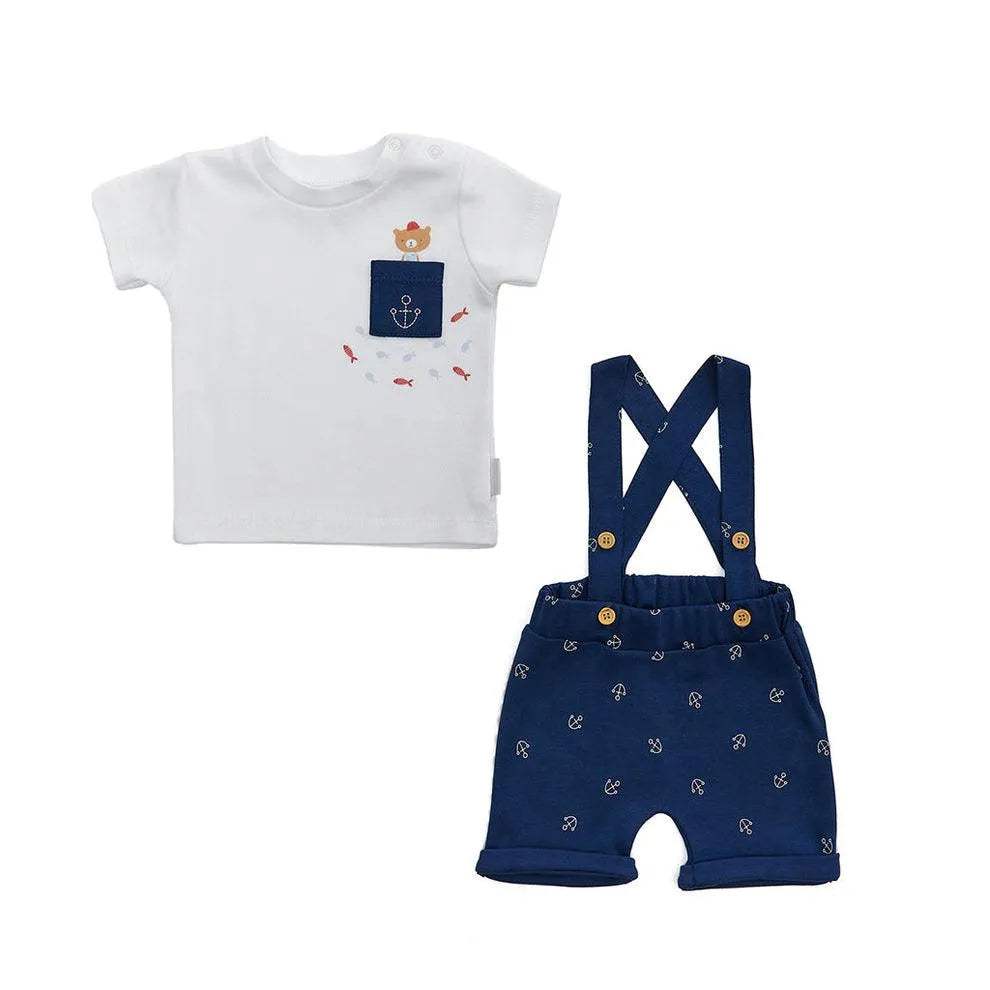 Andywawa ensemble garçon salopette - Andywawa - pour bébé Maroc -www.babyboss.ma