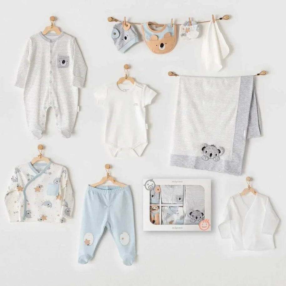 Andywawa pack naissance 10 piece 100% cotton - Babyboss.ma - Andywawa - pour bébé maroc