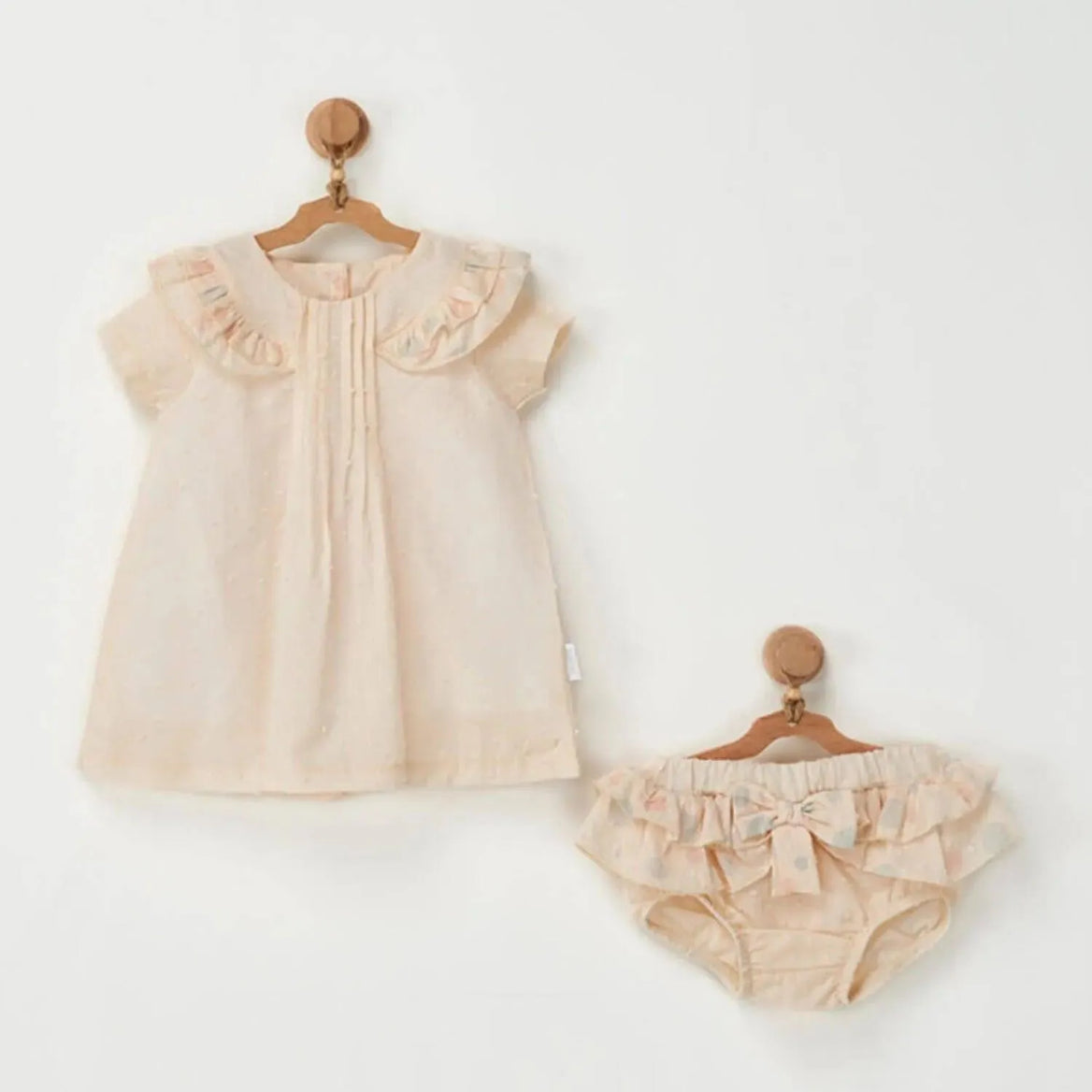 Andywawa robe avec culotte vanille - Babyboss.ma - Andywawa - pour bébé maroc