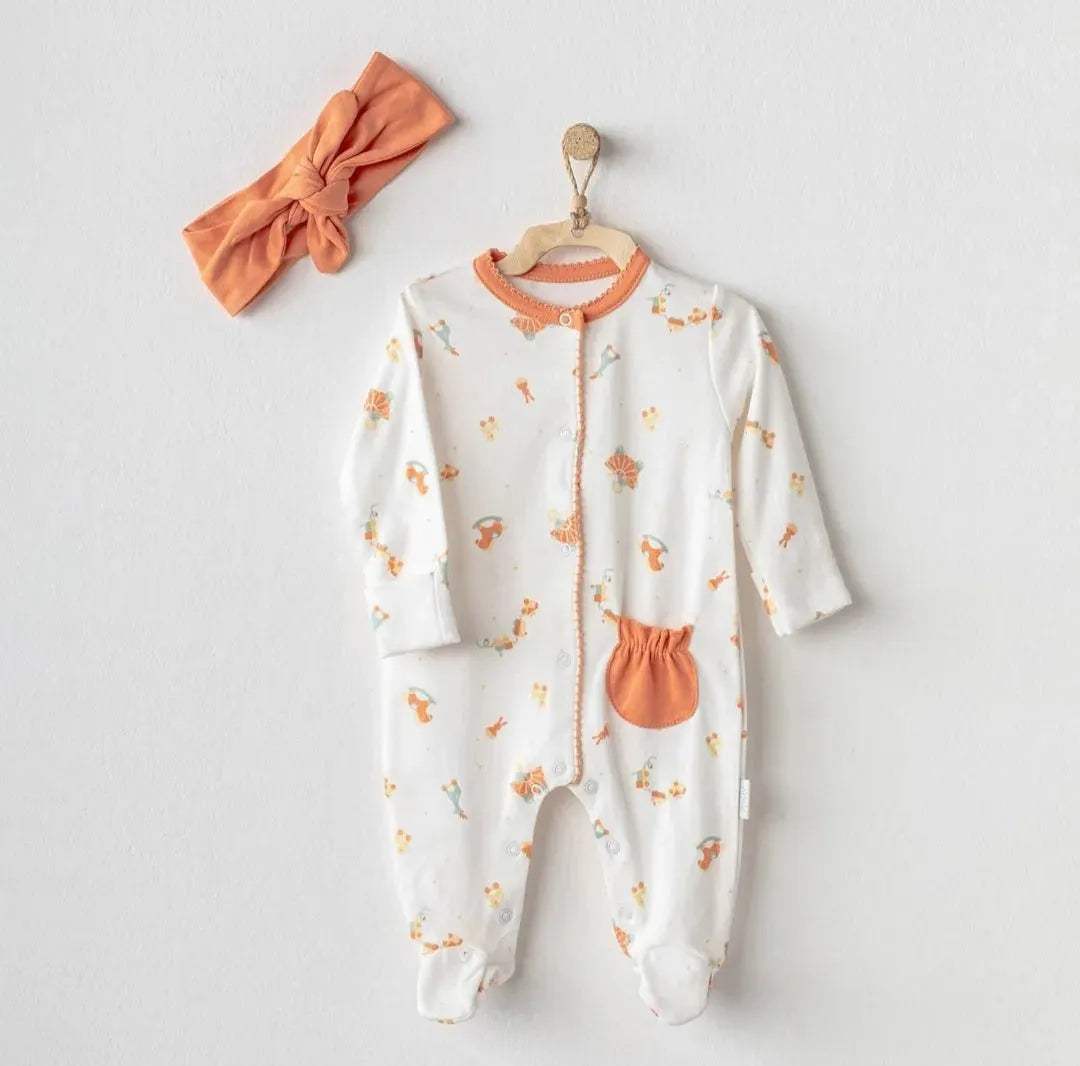 Andywawa grenouillère 100%coton