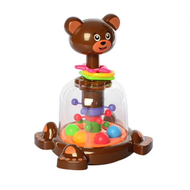 Animal spinner en brown - Babyboss.ma - pour bébé maroc