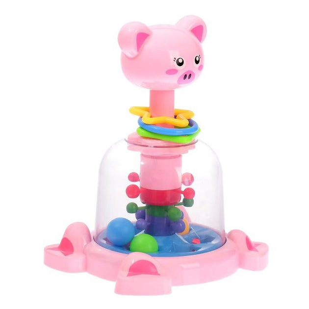 Animal spinner en rose - Babyboss.ma - pour bébé maroc