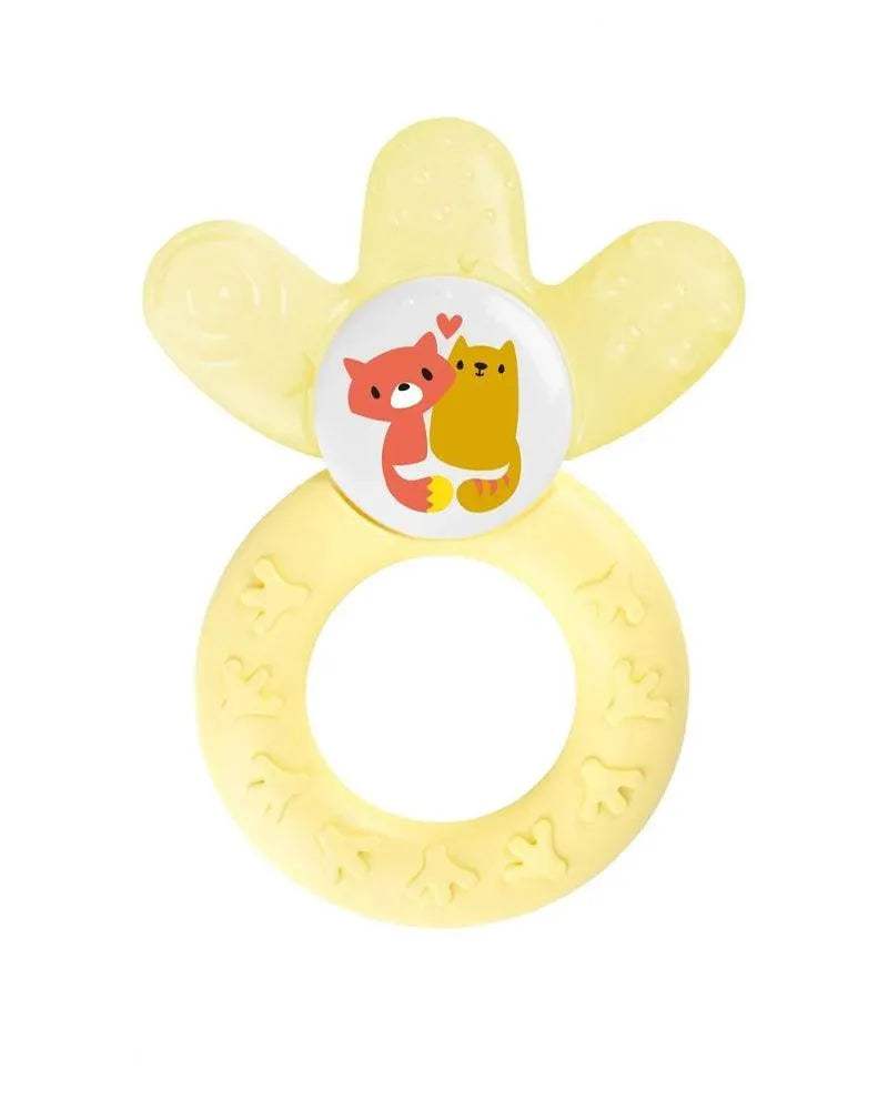 anneau-de-dentition-mam-refrigerant-jaune-babyboss-ma-mam-pour-bebe-maroc - Babyboss.ma -bebe-maroc