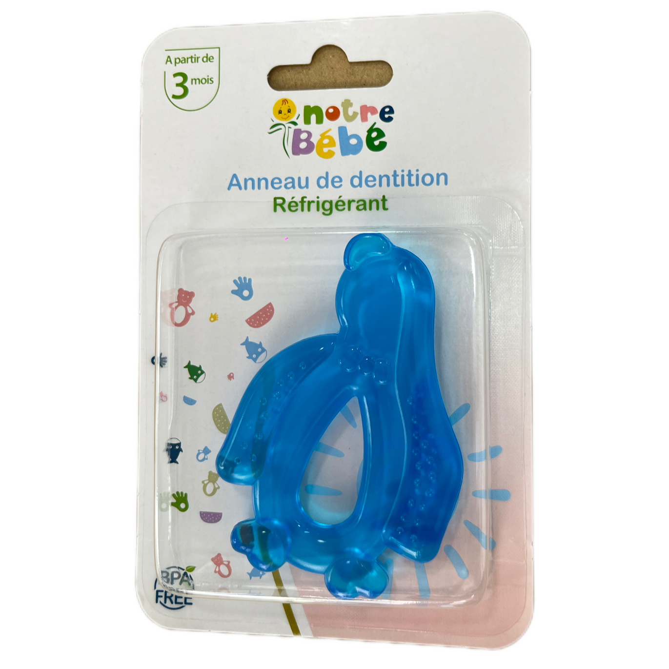 Anneau de Dentition Réfrigérant – 3 mois+ – Notre bébé - Notre bébé - - Babyboss.ma