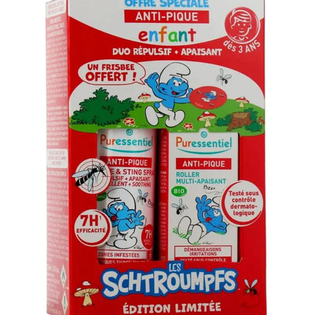 anti-pique_schtroumpfs_puressentiel_-_coffret_rpulsif_apaisant_un_frisbee_offert-50502534824247-bebe-babyboss.ma-maroc - Babyboss.ma -bebe-maroc