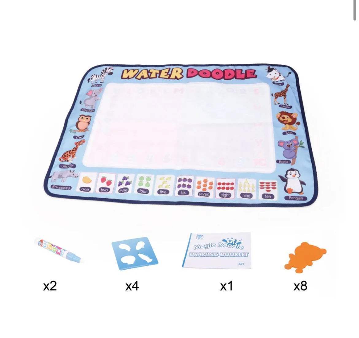 AquaPaint : tapis magique pour dessiner a l’eau - SOBEBEAR - pour bébé Maroc -www.babyboss.ma