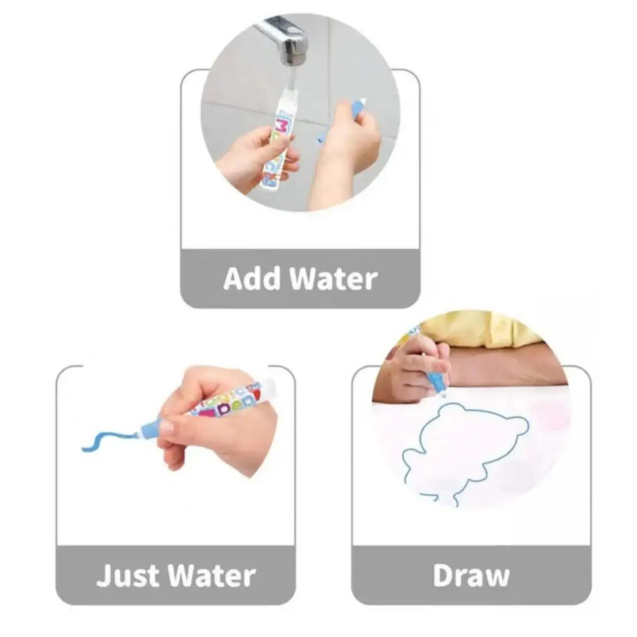AquaPaint : tapis magique pour dessiner a l’eau - SOBEBEAR - pour bébé Maroc -www.babyboss.ma