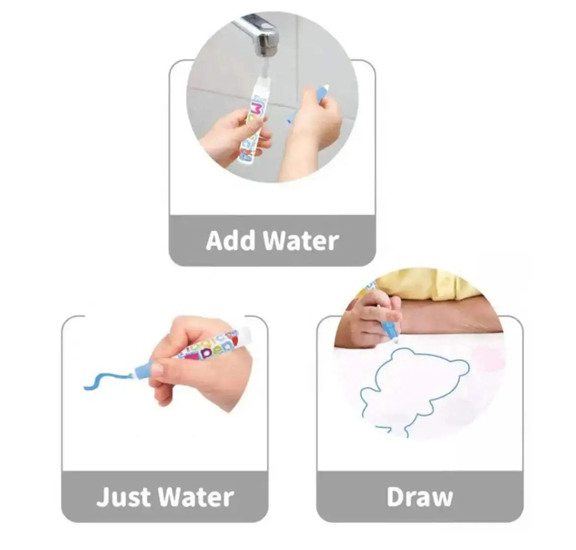 AquaPaint : tapis magique pour dessiner a l’eau - SOBEBEAR - pour bébé Maroc -www.babyboss.ma